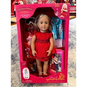 Our Generation Deluxe Ginger Doll Home Away From Home Book Accessory Set